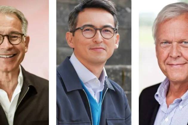Professors Thoas Fioretos, Lao Saal, Carl Borrebaeck. Photo: Tove Smeds, Olle Dahlbäck